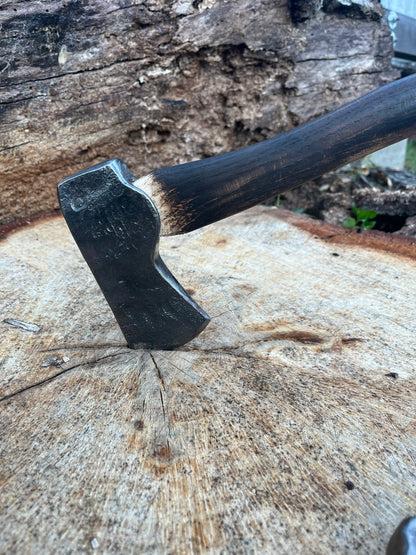 Hand forged hatchet