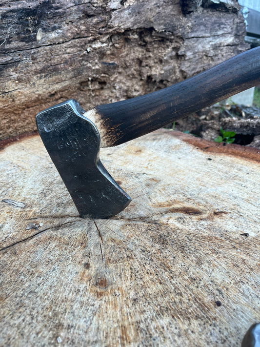 Hand forged hatchet
