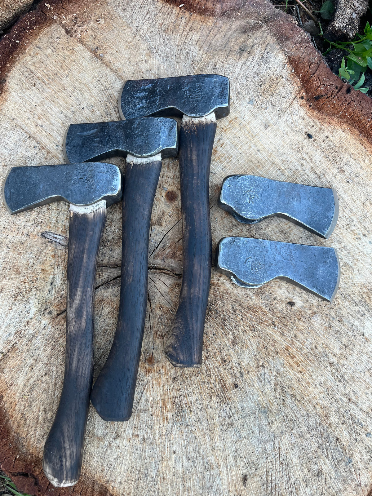 Hand forged hatchet